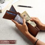 RFID Wallet with Zipper Pocket