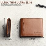 RFID Wallet with Zipper Pocket