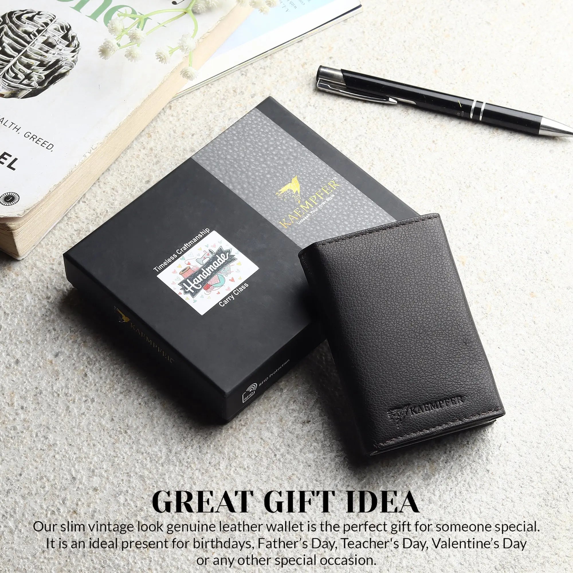 RFID Pop-up Metal Case Wallet