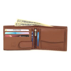 RFID Wallet with Zipper Pocket Shoppers Paradise