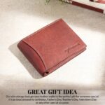 Leather Wallet – 11 Card Slots – Brown My Store