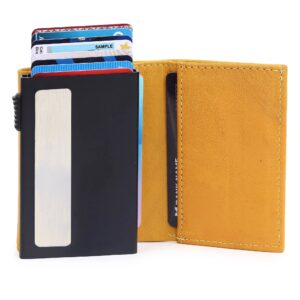 RFID Pop-up Metal Case Wallet
