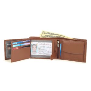RFID Wallet with Zipper Pocket Shoppers Paradise