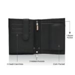 Men’s leather wallet – premium quality, compact design