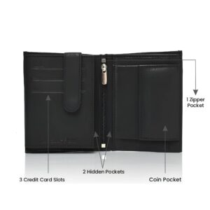 Men’s leather wallet – premium quality, compact design