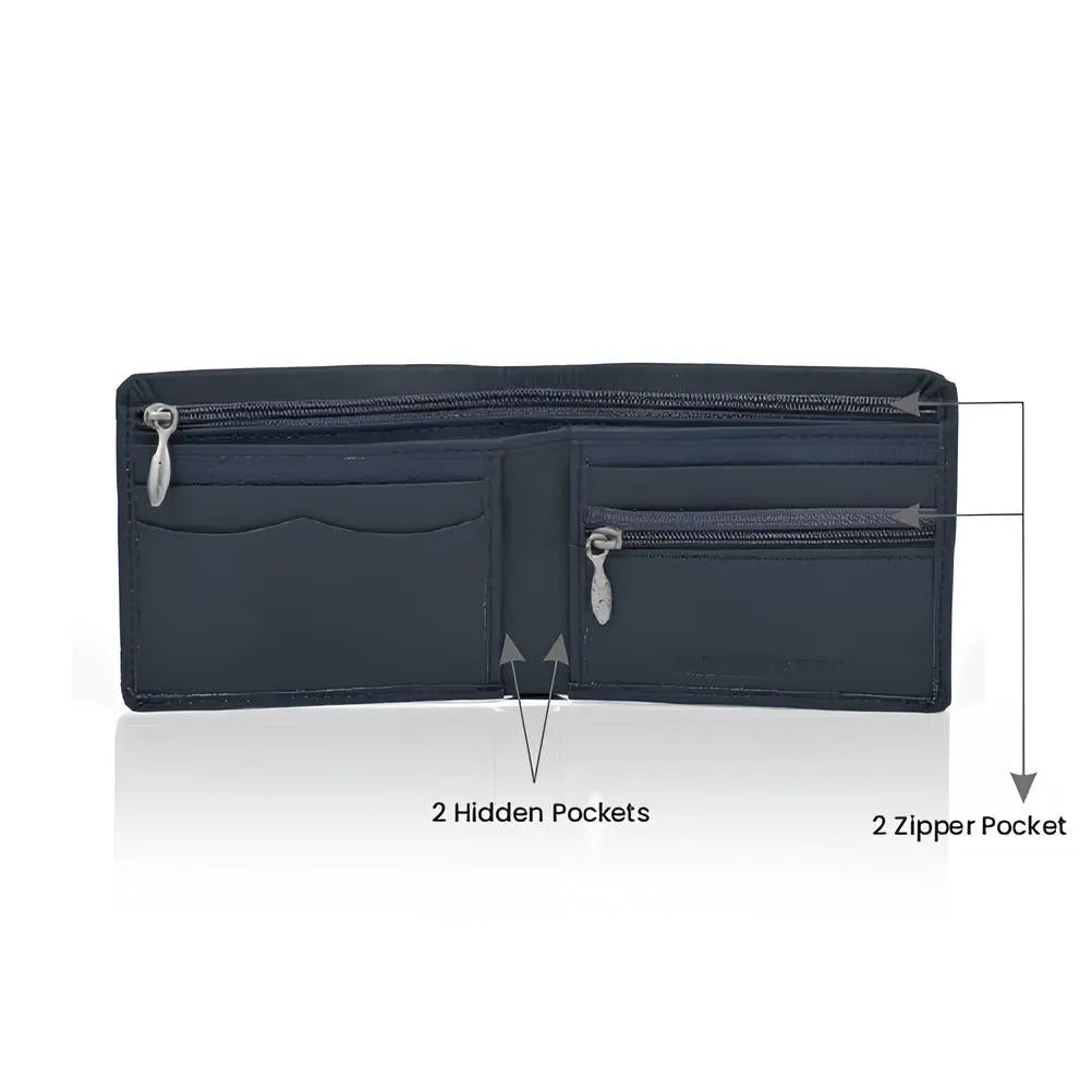 Men’s leather wallet – premium quality, compact design