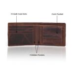 Men’s leather wallet – premium quality, compact design