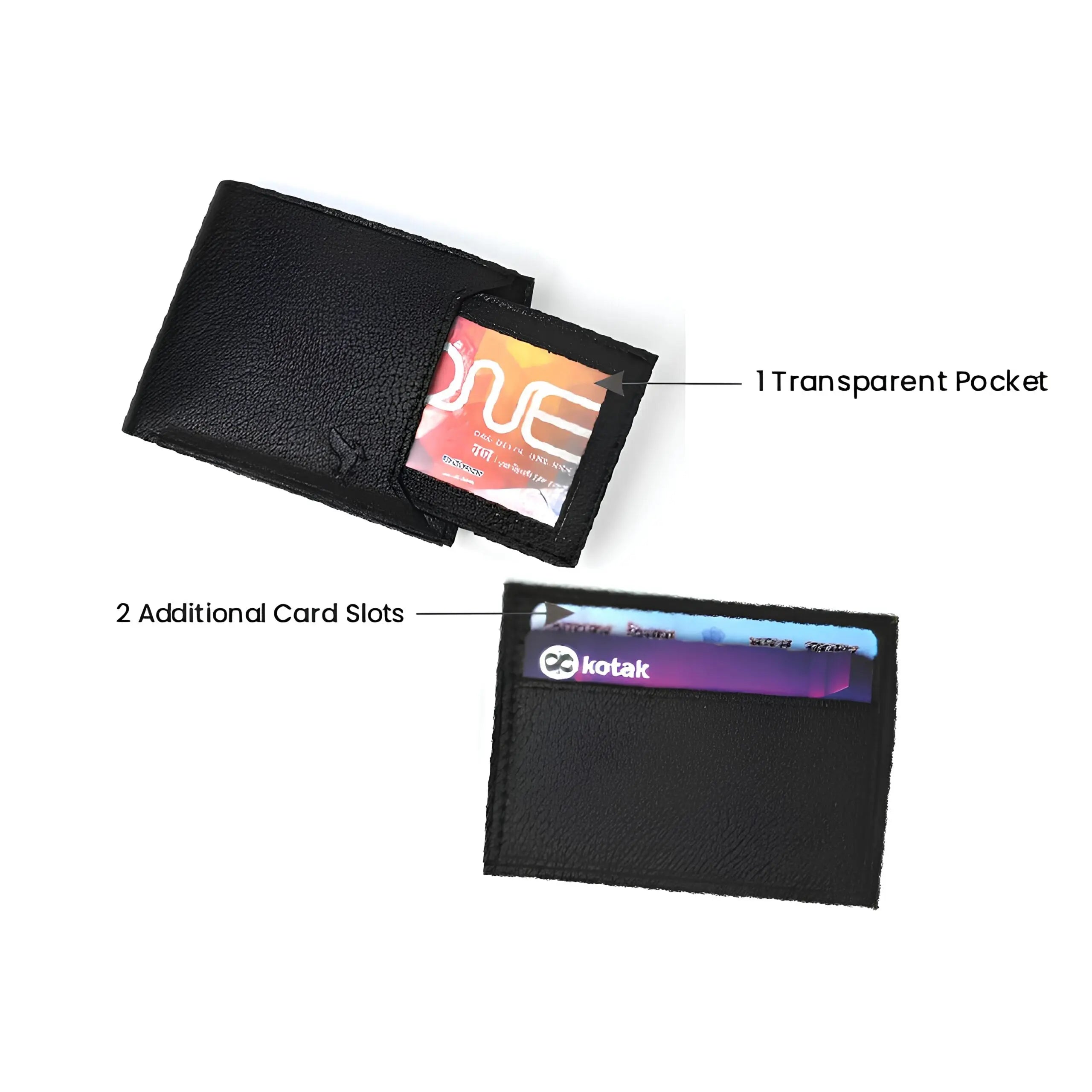 Men’s leather wallet – premium quality, compact design