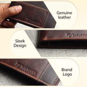 RFID Wallet 8 Card Slots-Coffee Brown