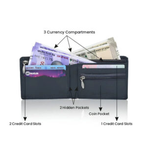 Men’s leather wallet – premium quality, compact design