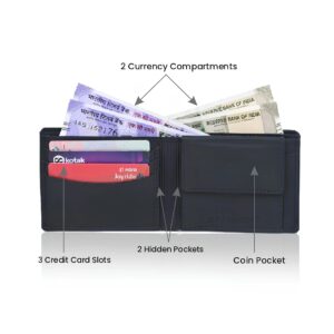 Men’s leather wallet – premium quality, compact design