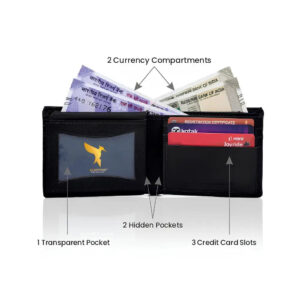 Men’s leather wallet – premium quality, compact design