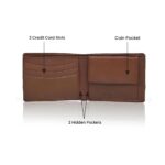 Men’s leather wallet – premium quality, compact design