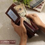 Genuine Leather Wallet 9 Card Slots – Brown My Store