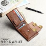 RFID Wallet with Zipper Pocket