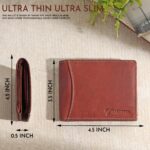 Leather Wallet – 11 Card Slots – Brown My Store