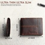 RFID Wallet 8 Card Slots-Coffee Brown