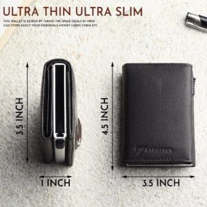 RFID Pop-up Metal Case Wallet