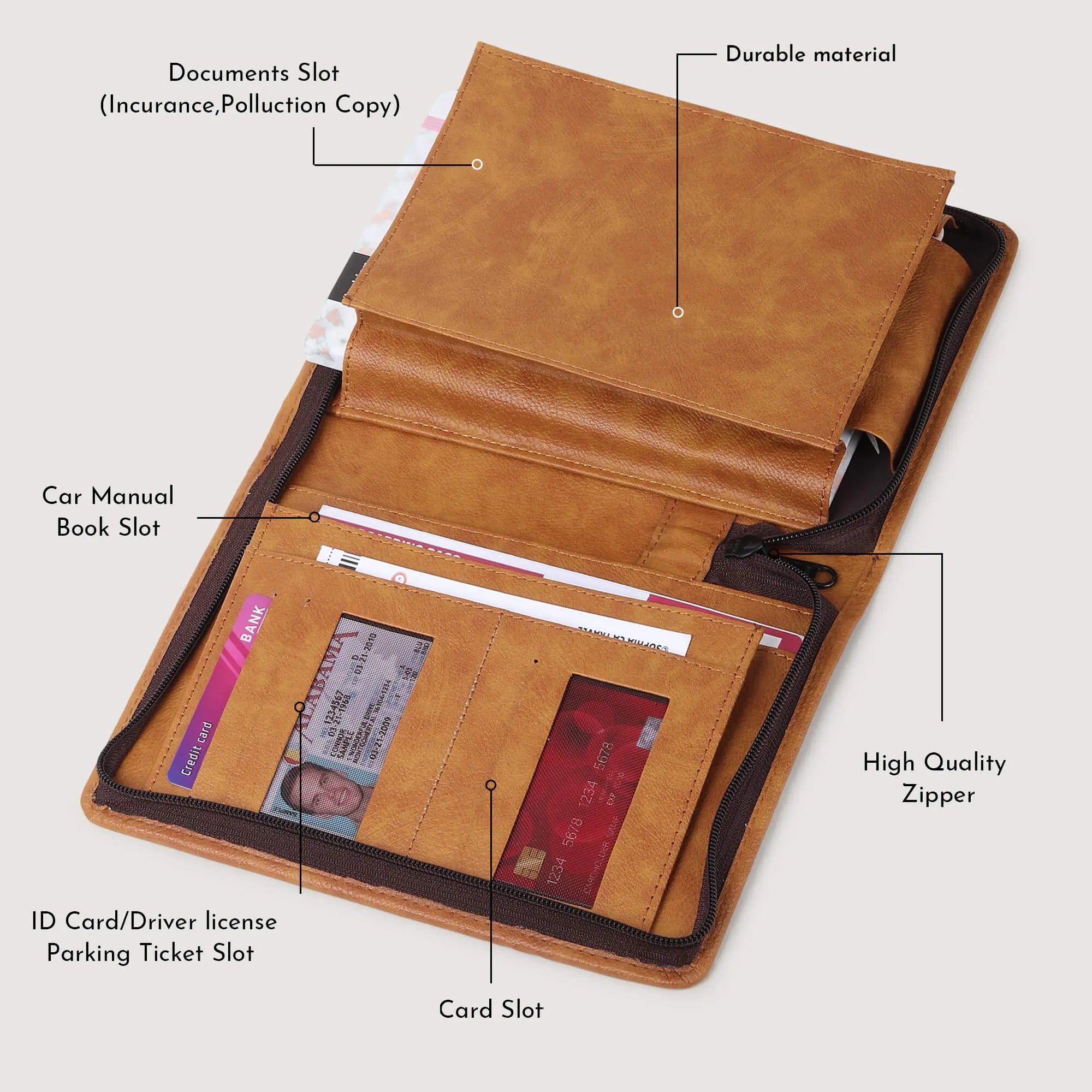 Car Document Holder kaempfer