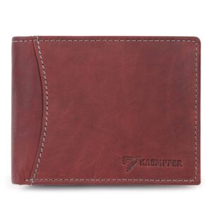 Leather Wallet – 11 Card Slots – Brown My Store