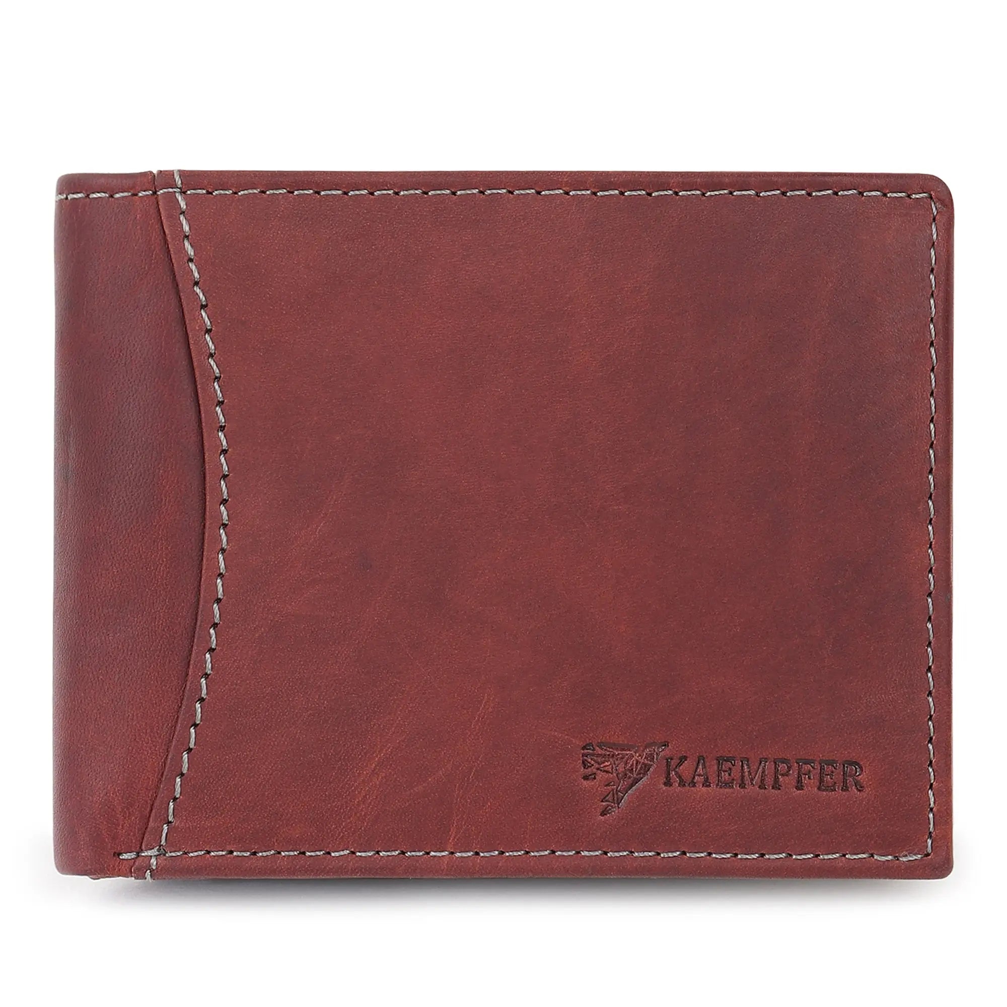 Leather Wallet – 11 Card Slots – Brown My Store